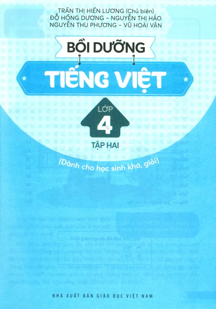 BỒI DƯỠNG TIẾNG VIỆT LỚP 4 - TẬP 2 (Dành cho học sinh khá, giỏi) - Bộ sách Kết nối tri thức